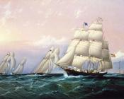 詹姆斯 E 巴特斯沃思 : Racing off Sandy Hook